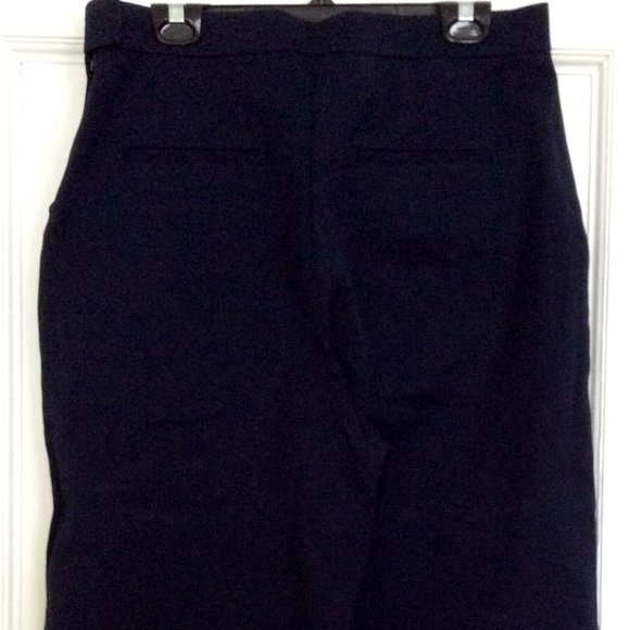 COS wide leg cropped navy blue pants Size 10 - Picture 3 of 9